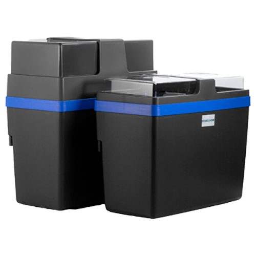 Hydrosoft 200BL blødgøringsanlæg – strømfri løsning med separat salttank og høj effektivitet, der forhindrer kalk i rør, maskiner og varmeinstallationer.